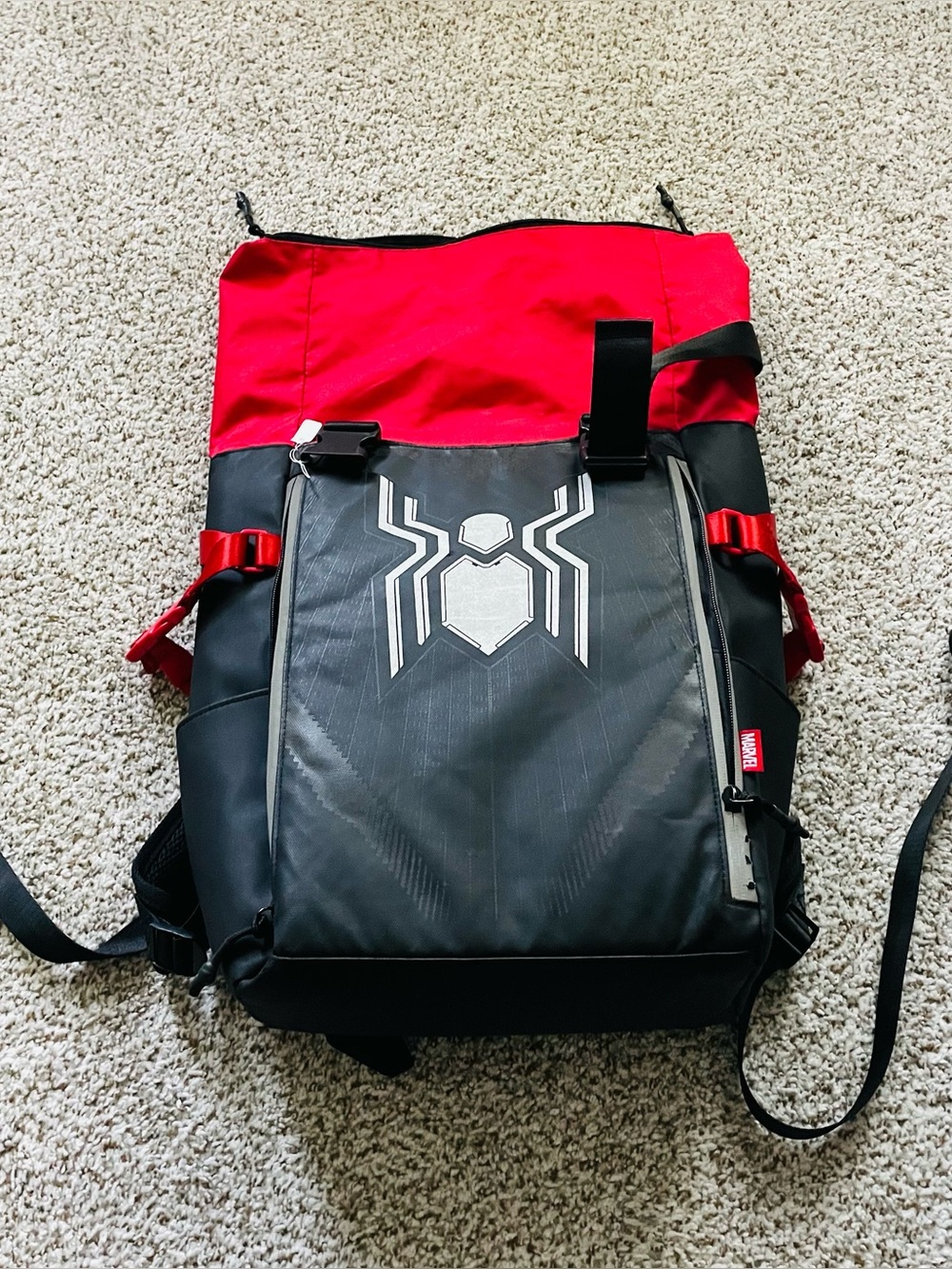Marvel Spider-Man Rolltop Tech Backpack